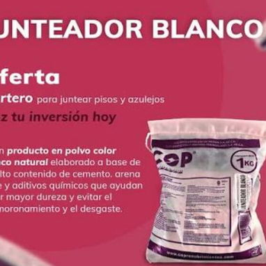 Cemento blanco de 1 kg, 2 y 5 - Img 114189204