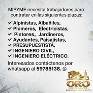 MIPYME necesita trabajadores para diferentes obras en La Habana - Img 56635619