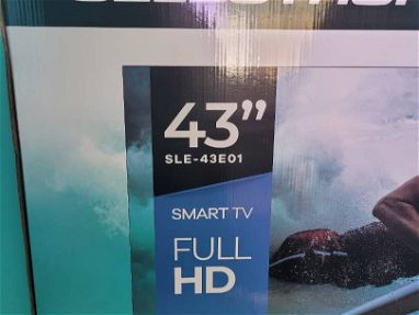 Televisor marca Selectron de 43 pulgadas Smart TV y Full HD nuevo importado. - Img main-image