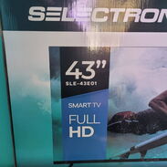 Televisor marca Selectron de 43 pulgadas Smart TV y Full HD nuevo importado. - Img 45441826