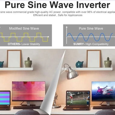 (X) Inversor Solar Híbrido SUMRY 4000W $439.99 - 3/8