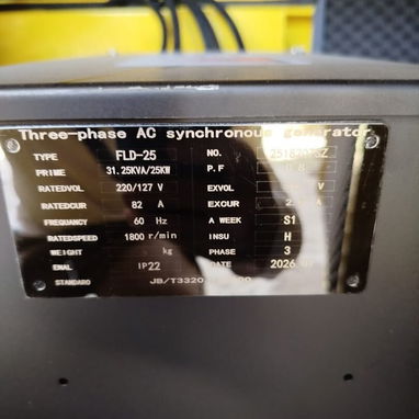 Planta Diesel La Prefeer de 25kw - 4/4