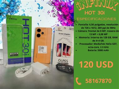 venta de teléfonos Infinix HOT 30i y Tegno Go - Img 69241238