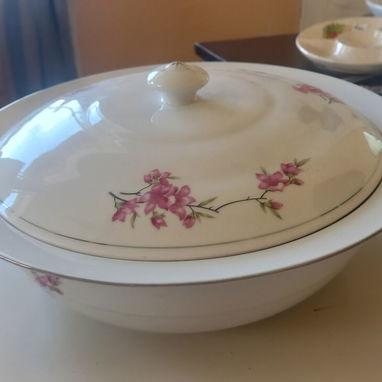 Cenicero fuente plato vegetales porcelana - Img 124093104