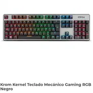 ⌨️ Teclado Mecánico Gaming Krom Kernel RGB con Ñ — 104 Teclas 🔥 - Img 58071725