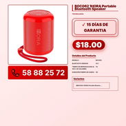 BOC062 1HORA Portable Bluetooth Speaker VPT -0169 - Img 57839634