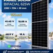 Panel Solar Bifacial 625W Longi - Img 57684871