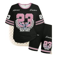 Conjunto de niña: camiseta y short deportivo - Img 58269525