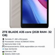 Teléfono ZTE BLADE A35 core (2GB RAM- 32 GB) - Img 52309070