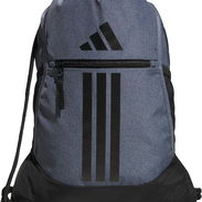 MOCHILA ADIDAS ALLIANCE 3 SACKPACK BOLSA GYM CON BOLSILLO ENVÍO DISPONIBLE + GARANTÍA - Img 56705959
