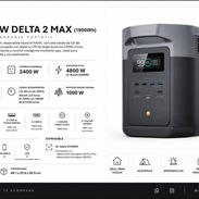 ⚡ ECOFLOW DELTA 2 MAX (1900Wh) – 2400W / 4800W PICO – $1520 USD 🔋 - Img 56390891