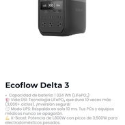 Ecoflow delta 3 1024wh o baterias para delta 3 y delta 3 plus garantia x escrito 0km - Img 57430423