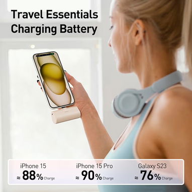 ☎️53544655 🛵 Entrega Disponible ⭐ iWALK Power Bank Portátil USB-C 20W 4,500mAh⭐ - Img 123396759