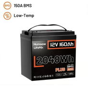Batería Humsienk LiFePO4 12V 160Ah Group 24 2048Wh - Img 58131335