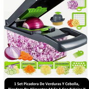 Set picadora de verduras y otros alimentos 14 piezas - Img 45534050
