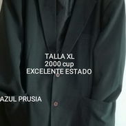Chaqueta XXL azul Prusia excelente estado para hombre - Img 52844577