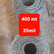 Rollo de alambre de púa de 400mt en 35mil - Img 45536075
