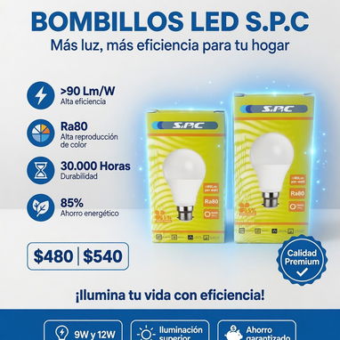 Bombillos led (9, 12 y 20W) - Img 122411347