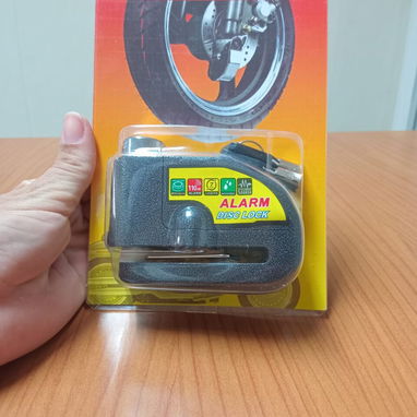 🚧 CANDADO CON ALARMA Y DOS LLAVES, IDEAL PARA MOTOCICLETAS 🚧 - Img 107639190