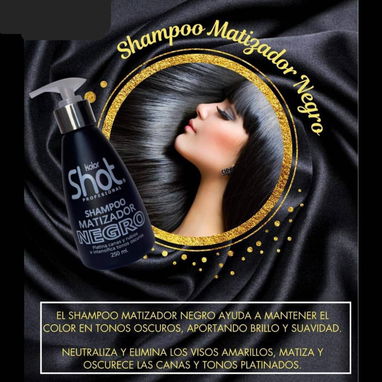 Shampo Matizador platino negro rojo cobrizo - Img 120336200