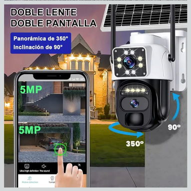Cámara de seguridad Solar/10 Mpx/mayor actividad - Img 120389453