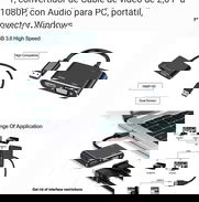 Adaptador USB- HDMI-VGA 2 en 1 - Img 48512370