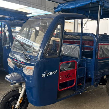 Triciclo eléctrico C800 con panel Solar - 2/3