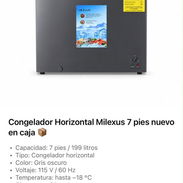 ❄️ Refrigeración Premium en ElectroHogar | Nevecones GE y Congelador Milexus Nuevos ❄️ - Img 57821835