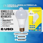 💡 BOMBILLO LED DE 9W 🔴 TRADICIONAL 💲 2 USD 🔴 CON SENSOR DE MOVIMIENTO 💲 6 USD - Img 54259992