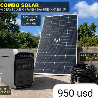 combos disponibles de ecoflow paneles,y cables también - 2/6