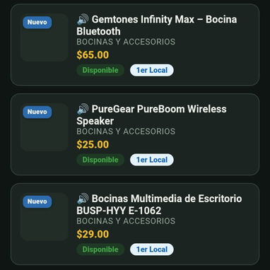 BOCINAS Y AUDÍFONOS NUEVOS - 4/7