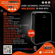 ❄️ PORTÁTIL ❄️ AIRE ACONDICIONADO MILEXUS PORTATIL 110V 10000BTU. MENSAJERÍA CON FACTURA Y GARANTÍA. TLF 54833699 - Img 51772381