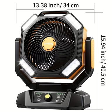 Ventilador recargable COLDSKY 40000 map - 2/4