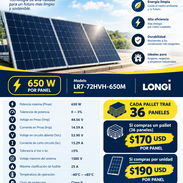 Paneles solares potencia máxima 650W - Img 57402510