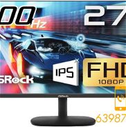 Monitor ASROCK (CL27FF) plano de 27" Full HD, 100Hz NUEVO en caja, Serie CHALLENGER - Img 45956734