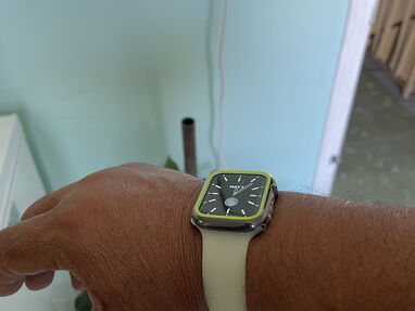Manilla + marco fluorescente Para Apple Watch 42/44/45mm marque la diferencia!! - Img 56630422