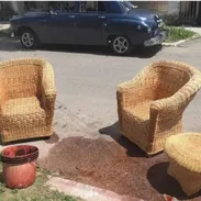Vendo juegos de mueble de mimbre - Img 54319550