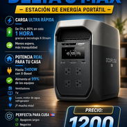 Ecoflow Delta 3 Max (2048WH) 3400 W de Potencia - Img 55235973