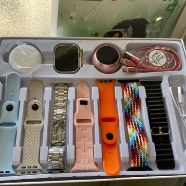 Smartwatch D99 Plus Combo 7 en 1 (Reloj, Audífonos TWS y Parlante) - 6/6