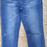 🔥 Skinny Jeans para mujer cortado en la rodilla– Talla (12) – Super favorecedores - Img 55882983