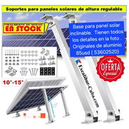 Bases para panel solar inclinable - Img 56229921
