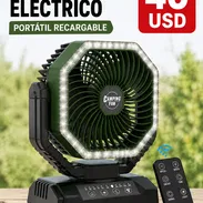 VENTILADOR ELÉCTRICO RECARGABLE – 40 USD - Img 57071161