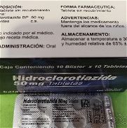 //-PRESION Y DIURETICOS-// Hidroclorotiazida 50mg - Img 43844454