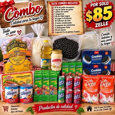 Combos de Comida - 3/4