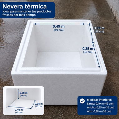 Nevera de Polespuma de Uso GRANDE - 4/4