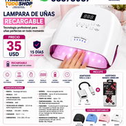 Lámpara LED UV Future Tech S10 RECARGABLE NUEVAS EN CAJA!! - Img 56578383