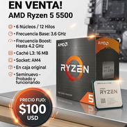 AMD ryzen 5 5500 series nuevo en su caja - Img 57297463