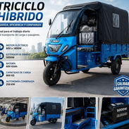 Triciclo Híbrido JMD con Extensor de rango y cabina*Holguín - Img 57784516