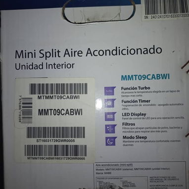 Mini Split - 2/3