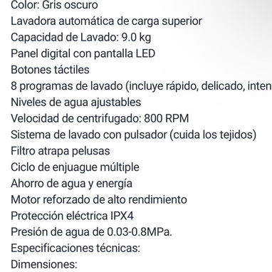 Lavadora Royal nueva - Img 119526463
